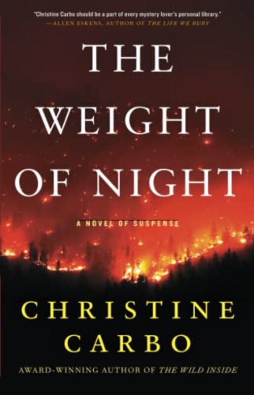 Book cover for "The Weight of Night" by Christine Carbo