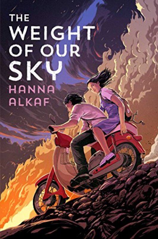 Book cover for "The Weight of Our Sky" by Hanna Alkaf