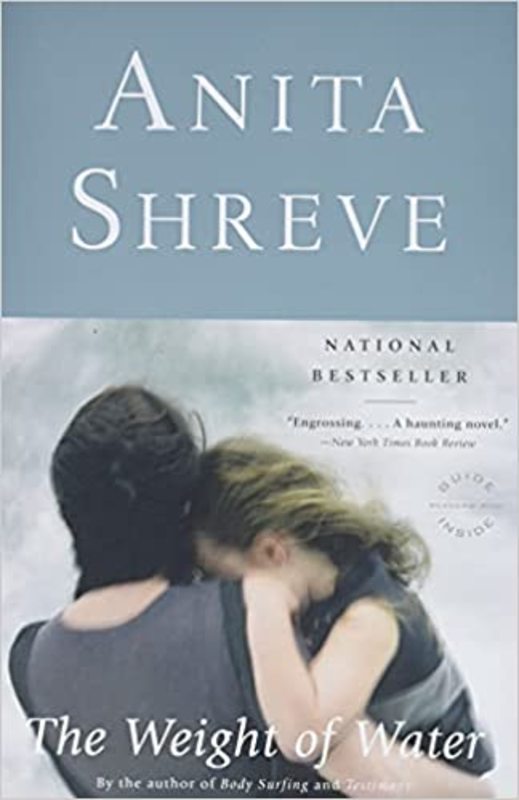 Book cover for "The Weight of Water" by Anita Shreve