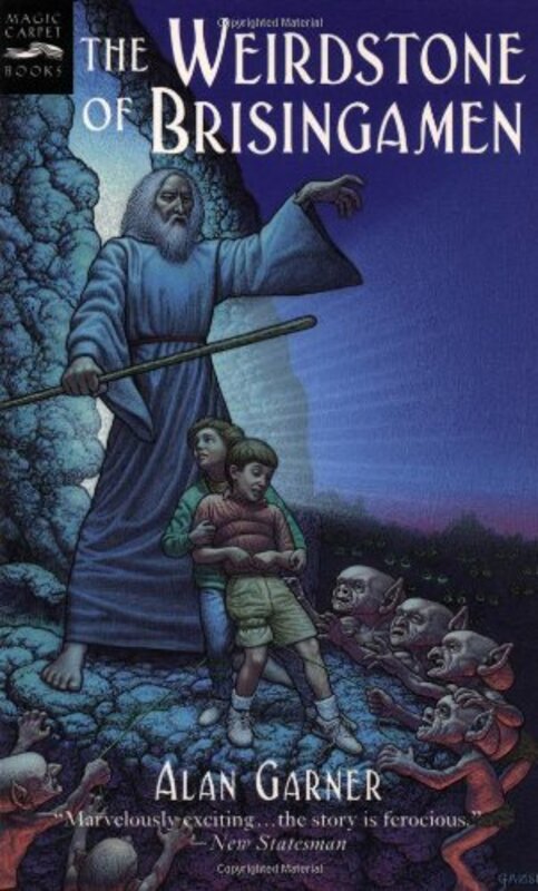 Book cover for "The Weirdstone of Brisingamen" by Alan Garner