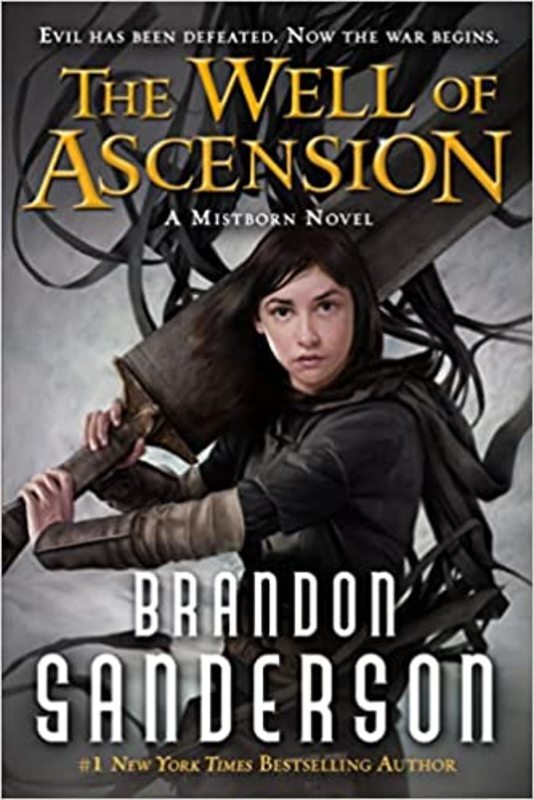Book cover for "The Well of Ascension" by Brandon Sanderson