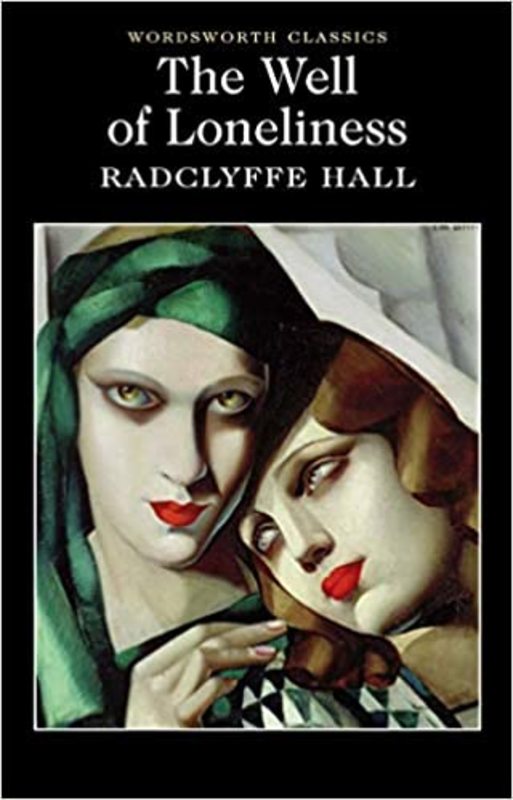 Book cover for "The Well of Loneliness" by Radclyffe Hall