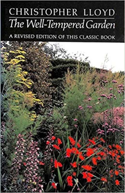 Book cover for "The Well-Tempered Garden" by Christopher Lloyd