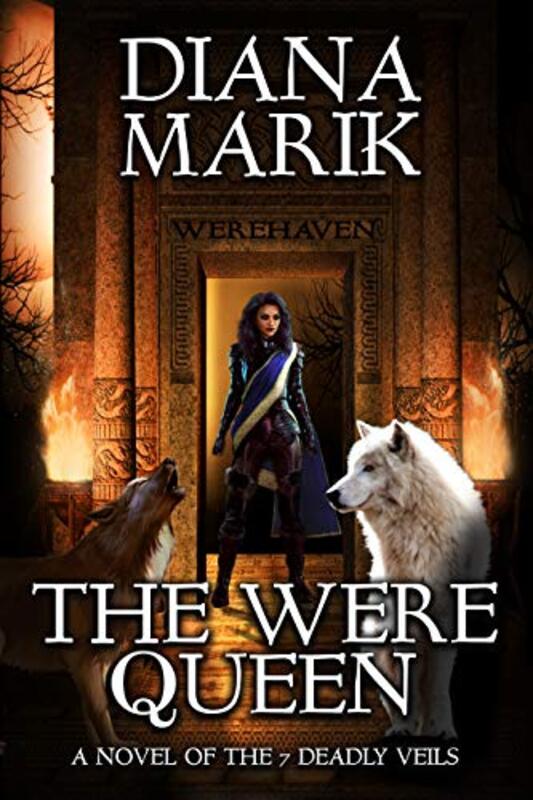Book cover for "The Were Queen" by Diana Marik