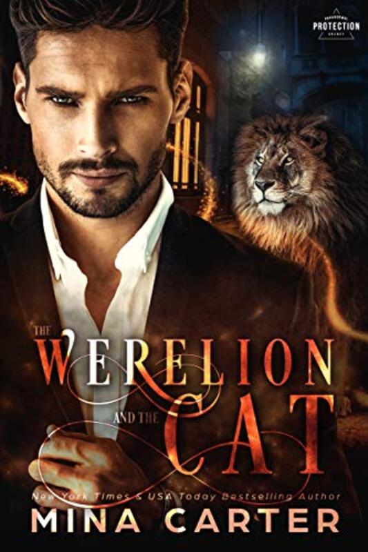 Book cover for "The Werelion And The Cat" by Mina Carter