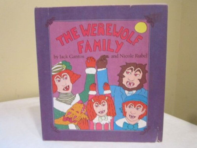 Book cover for "The Werewolf Family" by Jack Gantos