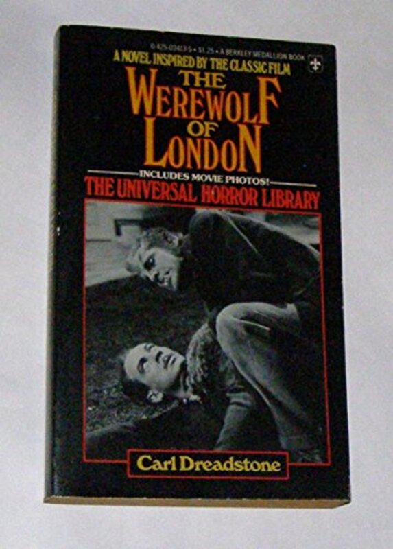 Book cover for "The Werewolf Of London" by Ramsey Campbell