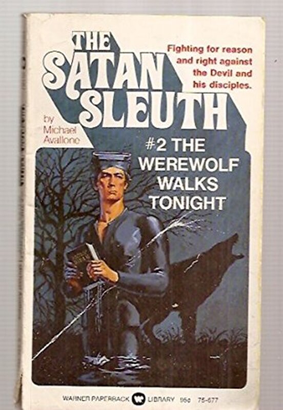 Book cover for "The Werewolf Walks Tonight" by Michael Avallone