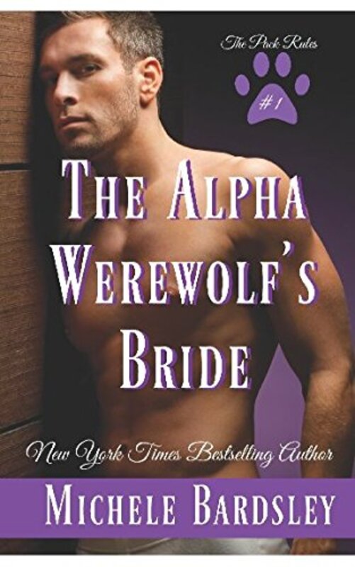 Book cover for "The Werewolf's Bride" by Michele Bardsley