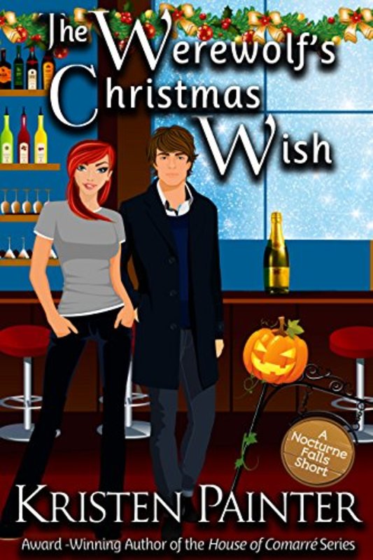 Book cover for "The Werewolf's Christmas Wish" by Kristen Painter