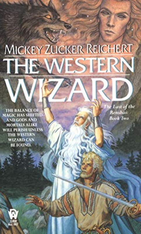Book cover for "The Western Wizard" by Mickey Zucker Reichert