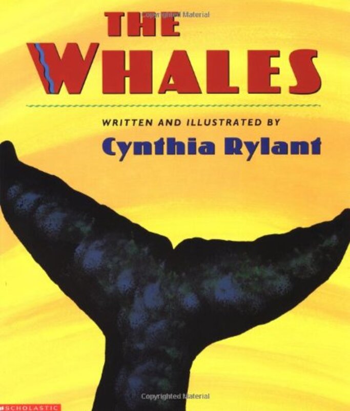 Book cover for "The Whales" by Cynthia Rylant