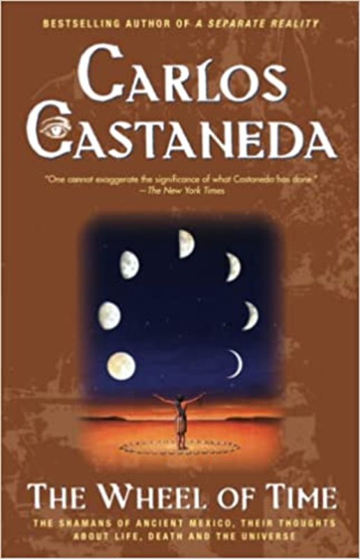 Book cover for "The Wheel of Time" by Carlos Castaneda