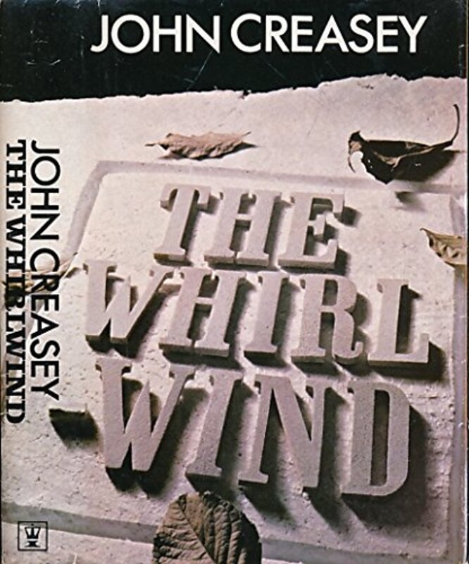 Book cover for "The Whirlwind" by John Creasey