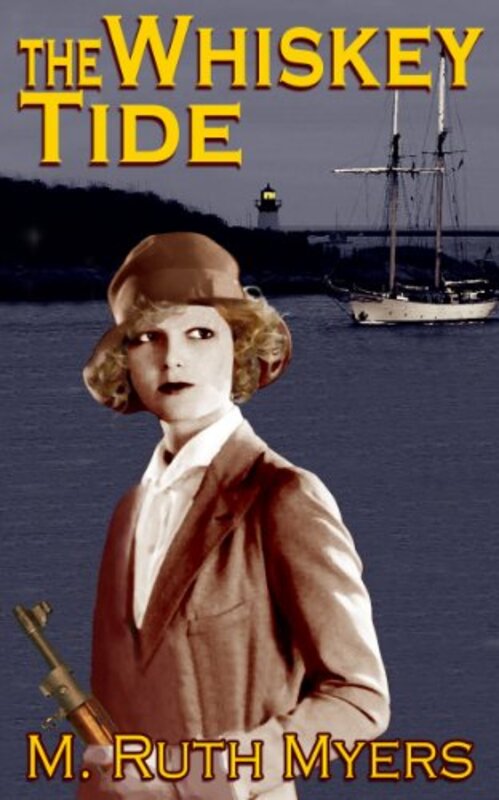 Book cover for "The Whiskey Tide" by M Ruth Myers