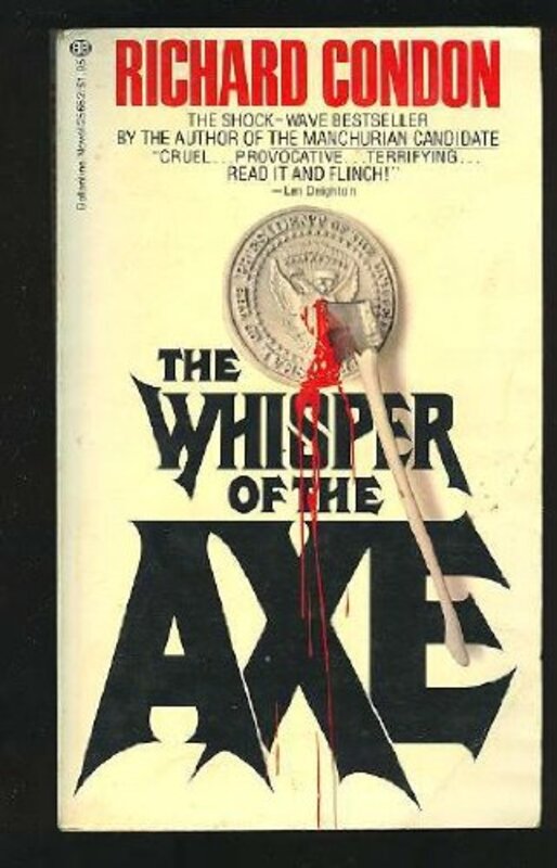 Book cover for "The Whisper of the Axe" by Richard Condon