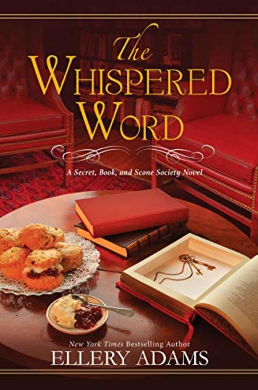 Book cover for "The Whispered Word" by Ellery Adams