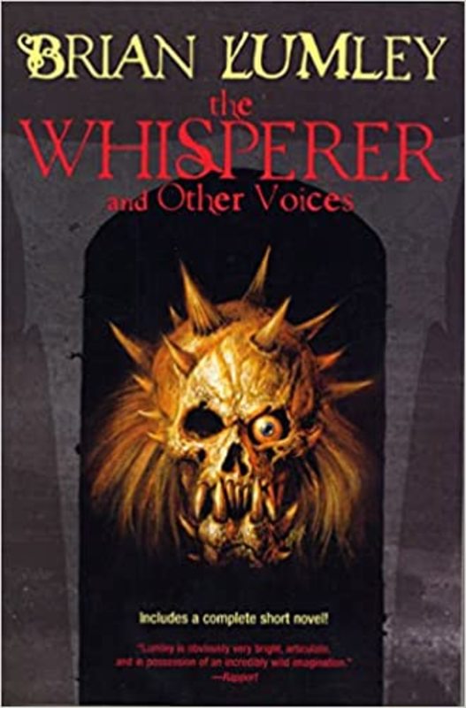 Book cover for "The Whisperer" by Brian Lumley