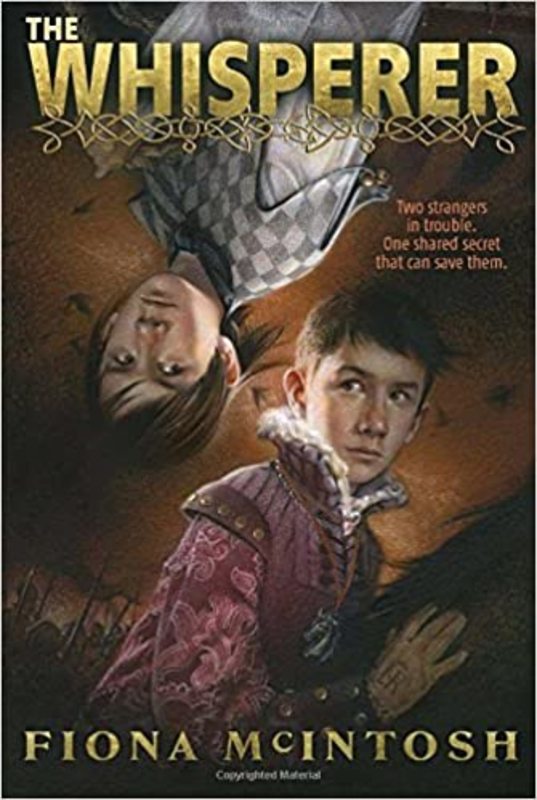Book cover for "The Whisperer" by Fiona McIntosh