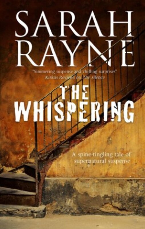 Book cover for "The Whispering" by Sarah Rayne