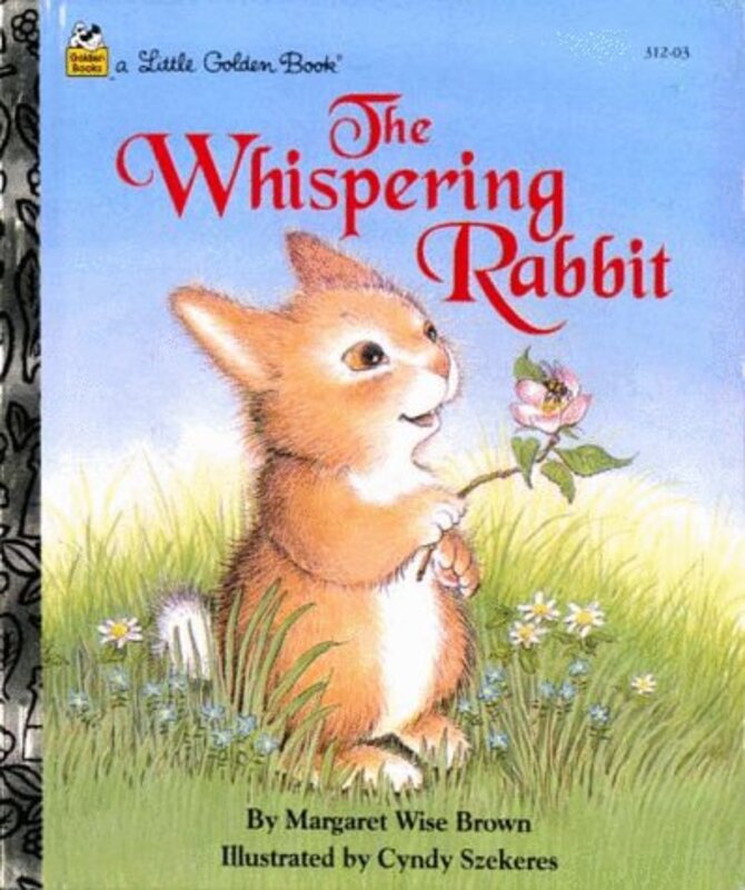 Book cover for "The Whispering Rabbit" by Margaret Wise Brown