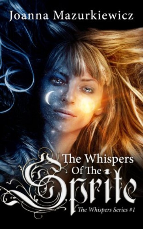 Book cover for "The Whispers of The Sprite" by Joanna Mazurkiewicz