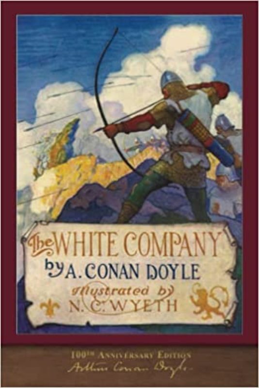 Book cover for "The White Company" by Arthur Conan Doyle