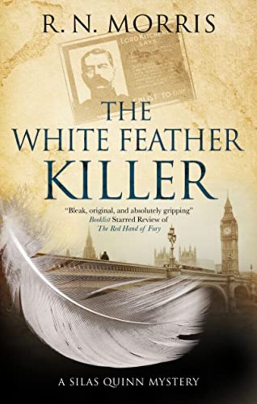 Book cover for "The White Feather Killer" by Roger RN Morris