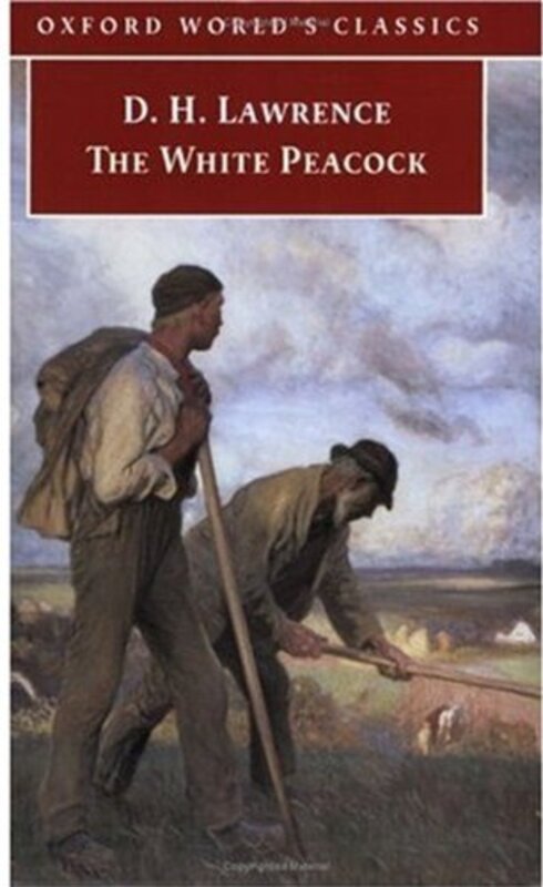 Book cover for "The White Peacock" by DH Lawrence