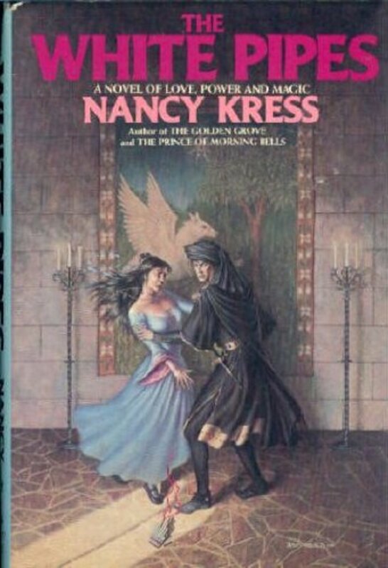 Book cover for "The White Pipes" by Nancy Kress