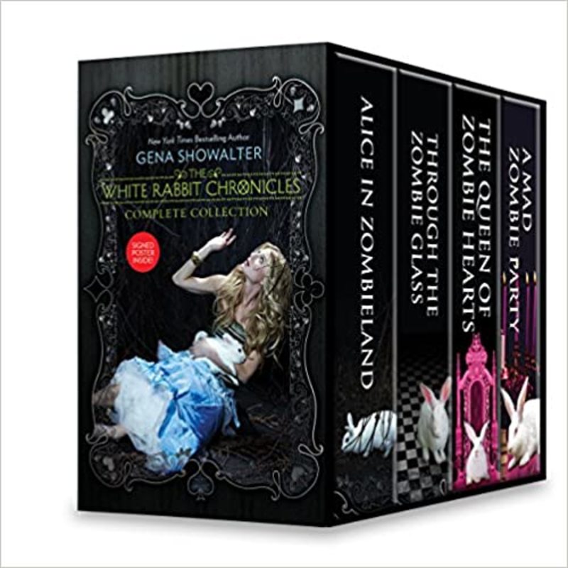 Book cover for "The White Rabbit Chronicles" by Gena Showalter