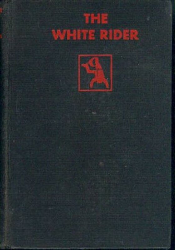Book cover for "The White Rider" by Leslie Charteris