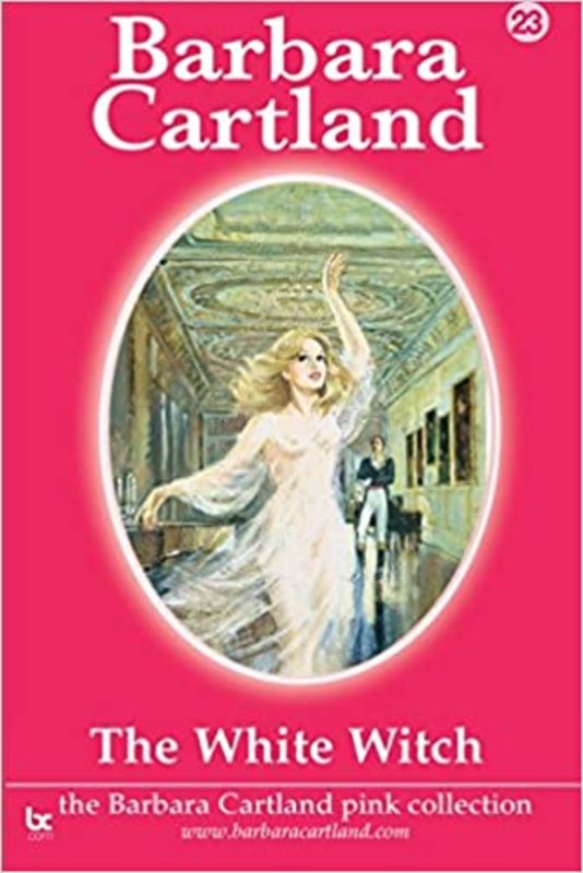 Book cover for "The White Witch" by Barbara Cartland