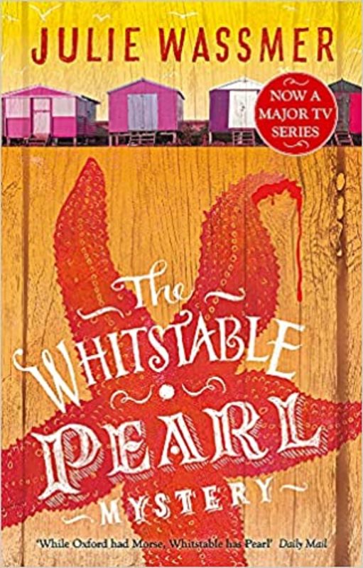 Book cover for "The Whitstable Pearl Mystery" by Julie Wassmer