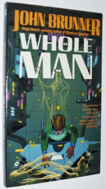 Book cover for "The Whole Man / The Telepathist" by John Brunner