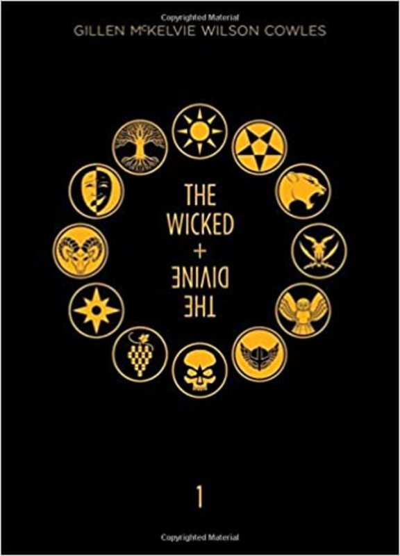 Book cover for "The Wicked + The Divine" by Kieron Gillen