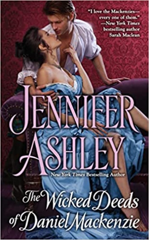 Book cover for "The Wicked Deeds of Daniel Mackenzie" by Jennifer Ashley