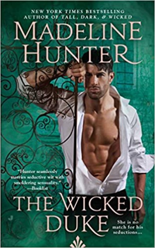Book cover for "The Wicked Duke" by Madeline Hunter