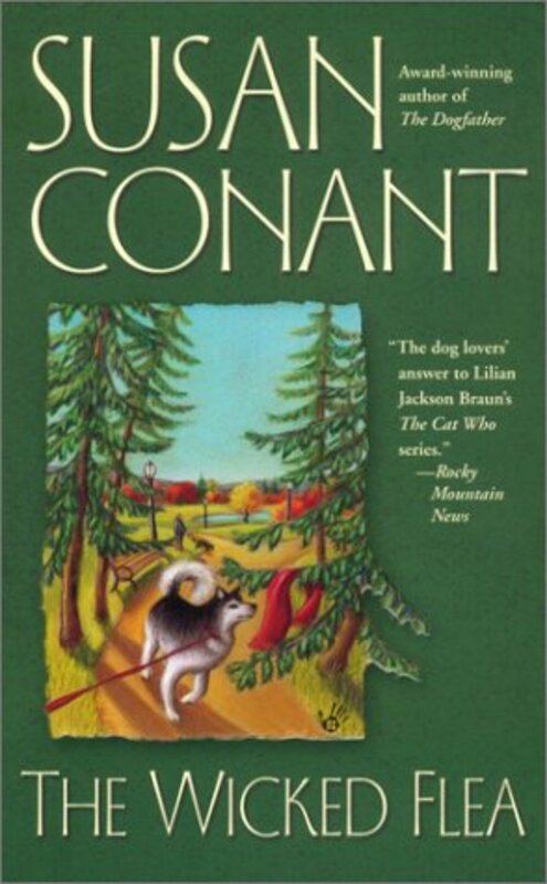 Book cover for "The Wicked Flea" by Susan Conant