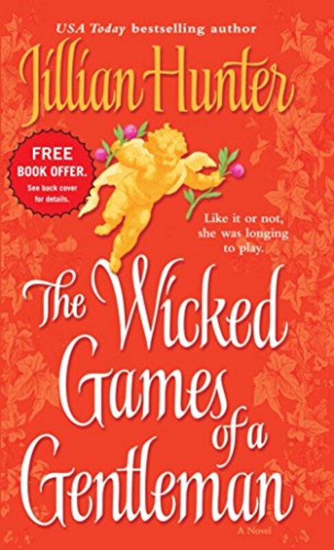 Book cover for "The Wicked Games of a Gentleman" by Jillian Hunter