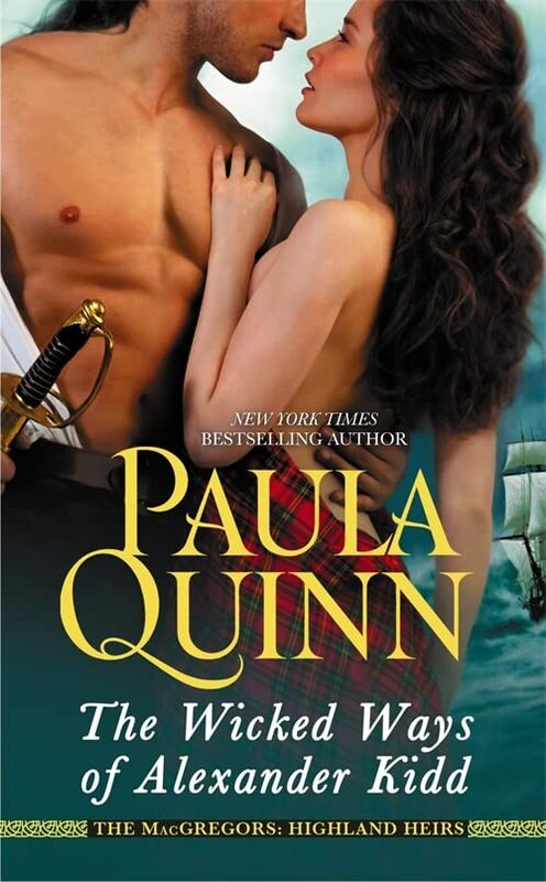 Book cover for "The Wicked Ways of Alexander Kidd" by Paula Quinn