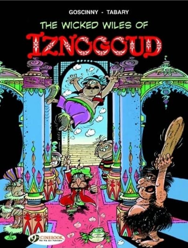 Book cover for "The Wicked Wiles of Iznogoud" by Goscinny