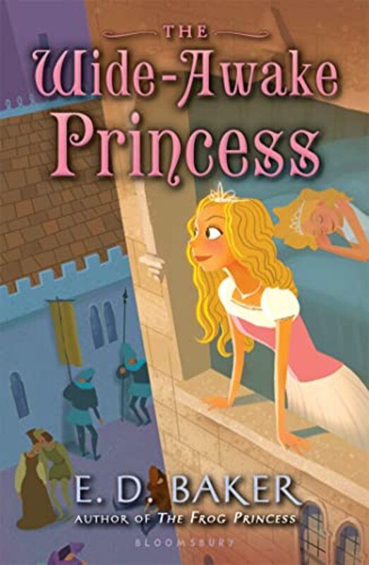 Book cover for "The Wide-Awake Princess" by ED Baker