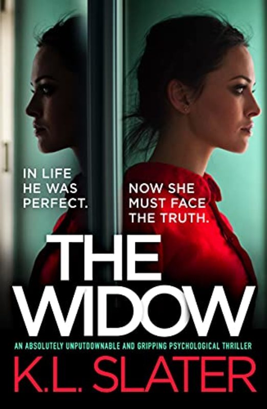 Book cover for "The Widow" by KL Slater