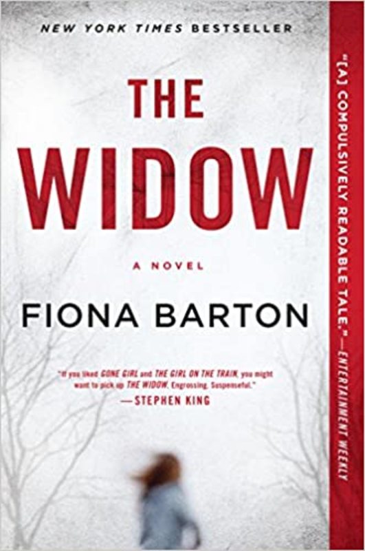 Book cover for "The Widow" by Fiona Barton