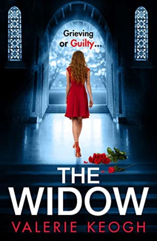 Book cover for "The Widow" by Valerie Keogh