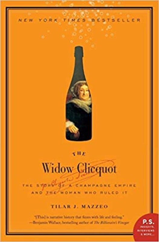 Book cover for "The Widow Clicquot" by Tilar J. Mazzeo