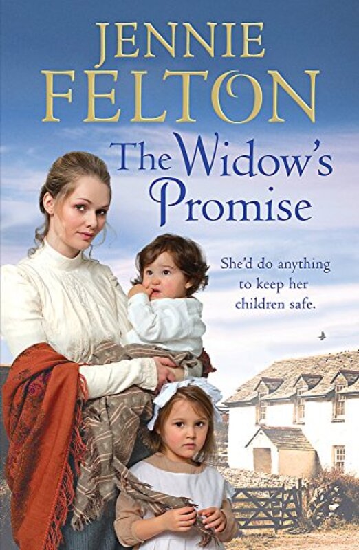 Book cover for "The Widow's Promise" by Jennie Felton
