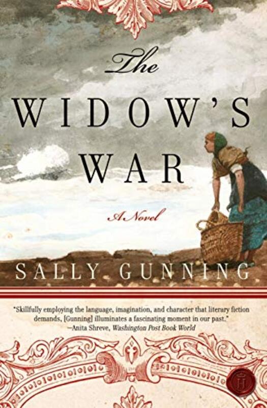 Book cover for "The Widow's War" by Sally Gunning