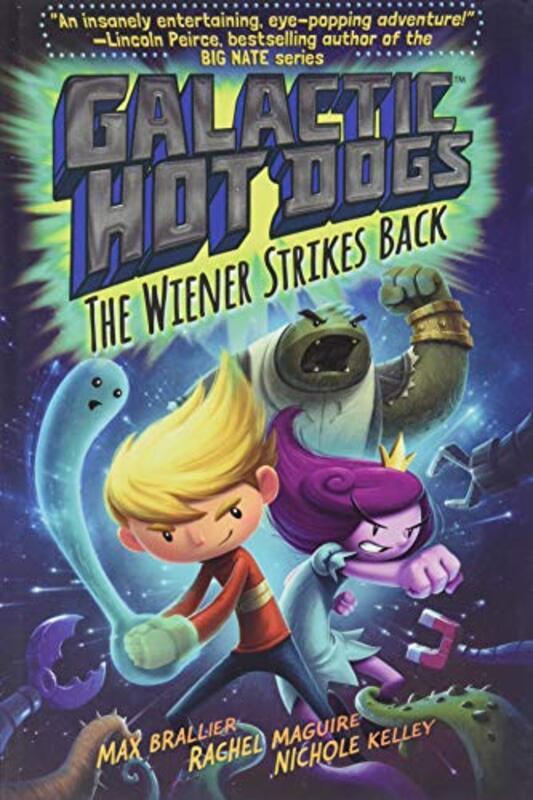 Book cover for "The Wiener Strikes Back" by Max Brallier